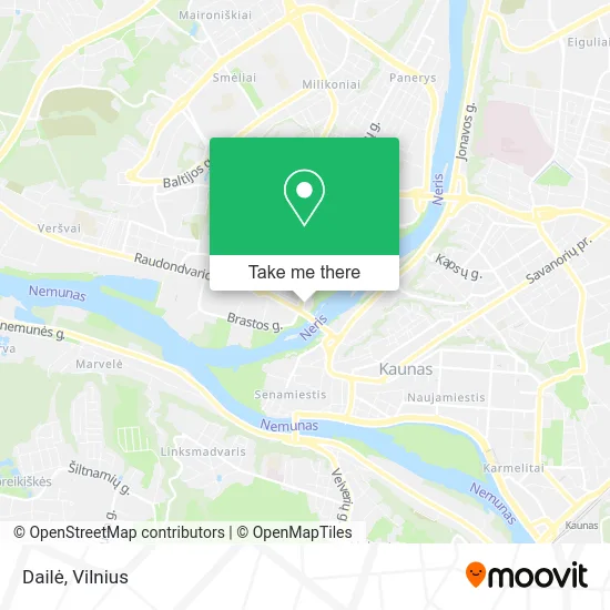 Карта Dailė