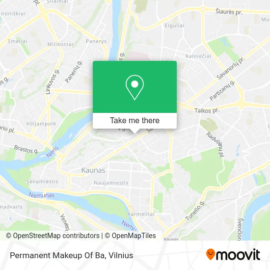 Карта Permanent Makeup Of Ba