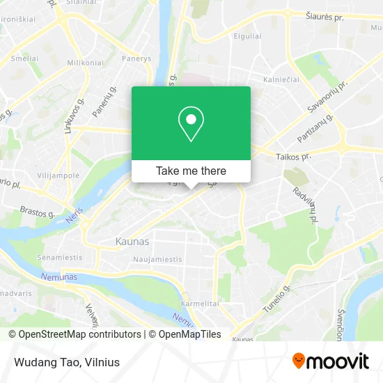 Карта Wudang Tao