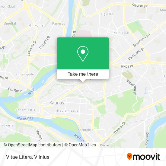 Карта Vitae Litera