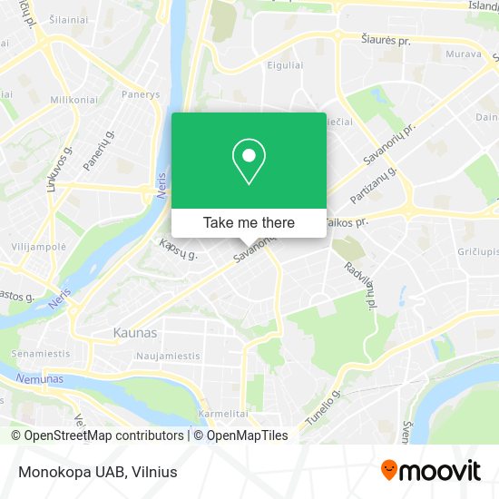 Карта Monokopa UAB