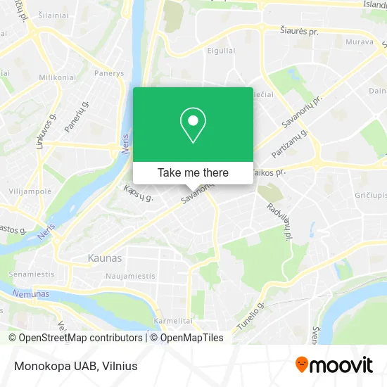 Карта Monokopa UAB
