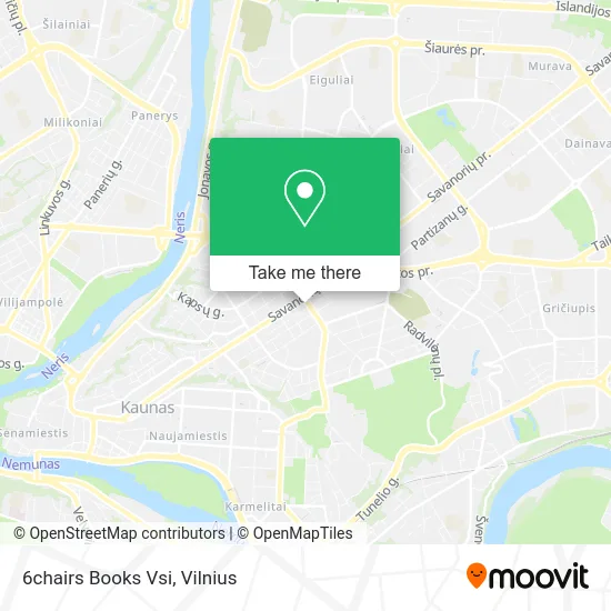 Карта 6chairs Books Vsi