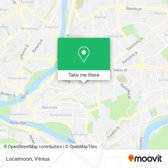 Карта Localmoon