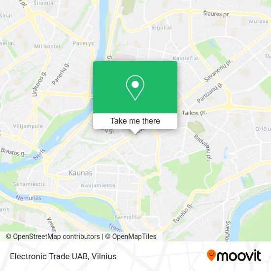 Карта Electronic Trade UAB