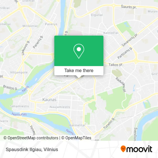 Карта Spausdink Ilgiau