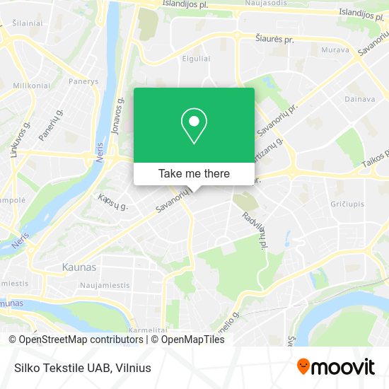 Карта Silko Tekstile UAB