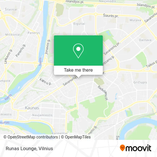 Карта Runas Lounge