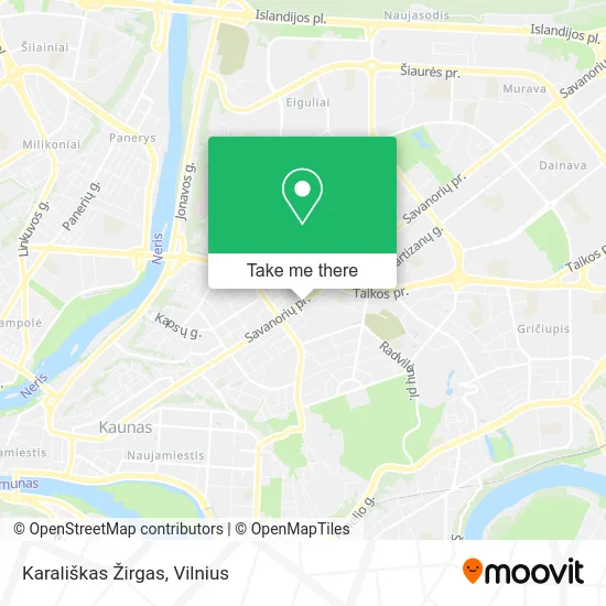Карта Karališkas Žirgas
