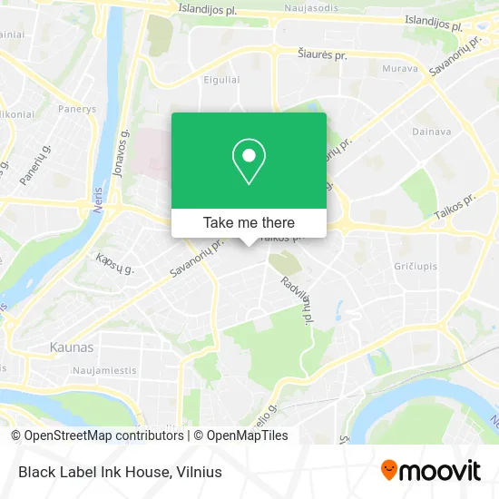 Карта Black Label Ink House