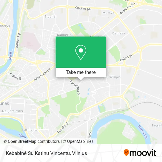 Карта Kebabinė Su Katinu Vincentu