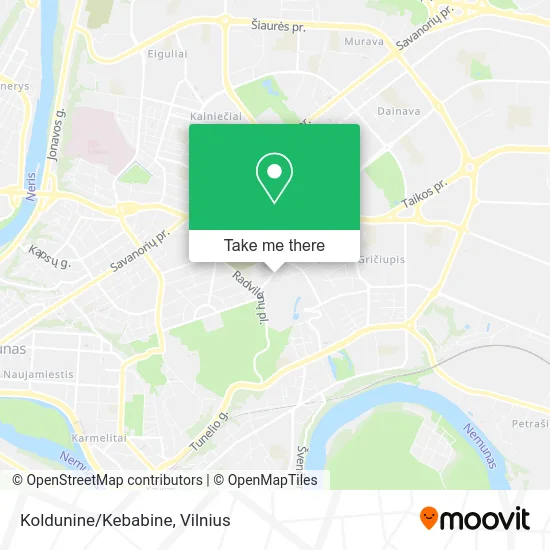 Карта Koldunine/Kebabine