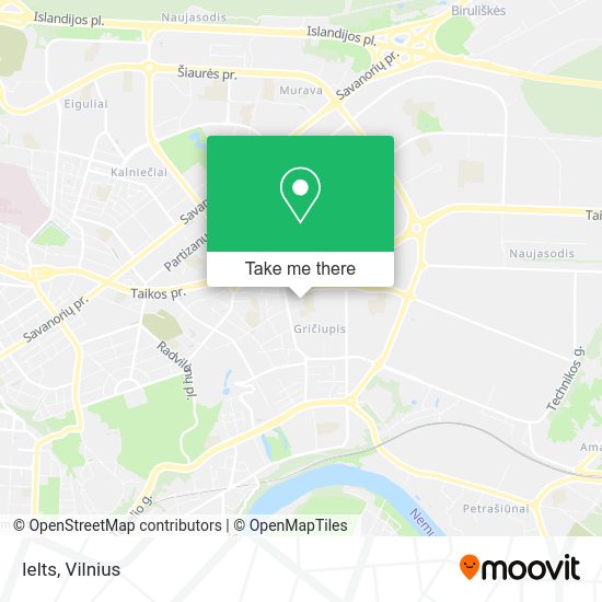 Карта Ielts