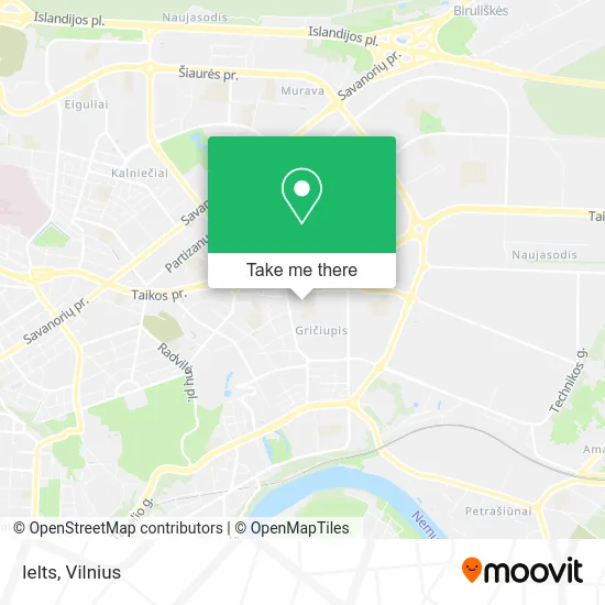 Карта Ielts