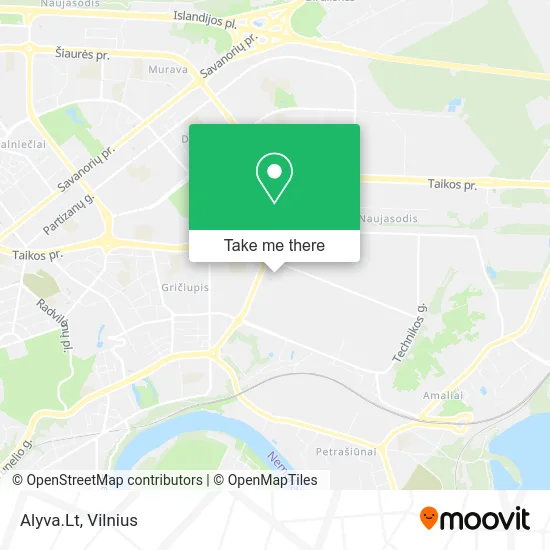 Карта Alyva.Lt