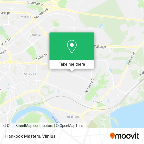 Hankook Masters map