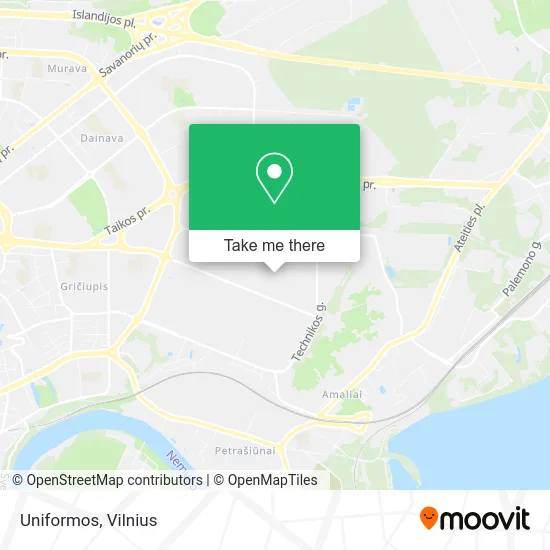 Карта Uniformos