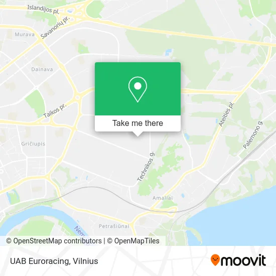 Карта UAB Euroracing