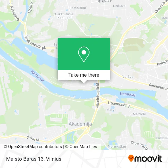 Карта Maisto Baras 13