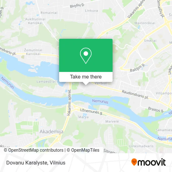 Карта Dovanu Karalyste