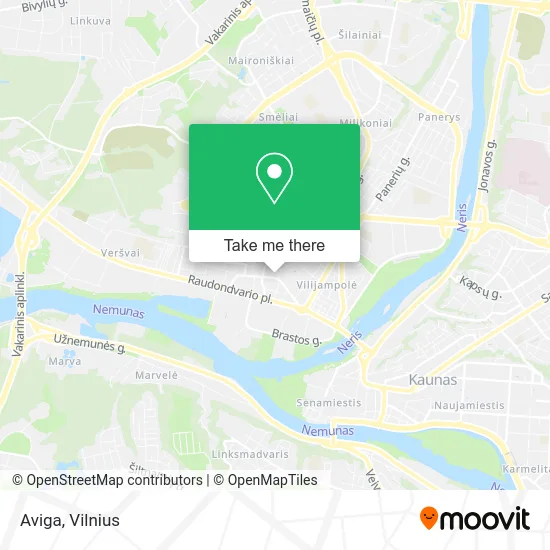Карта Aviga