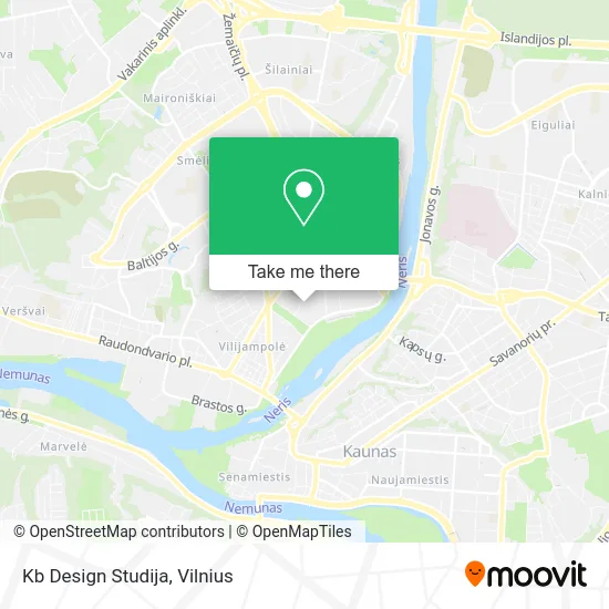 Карта Kb Design Studija