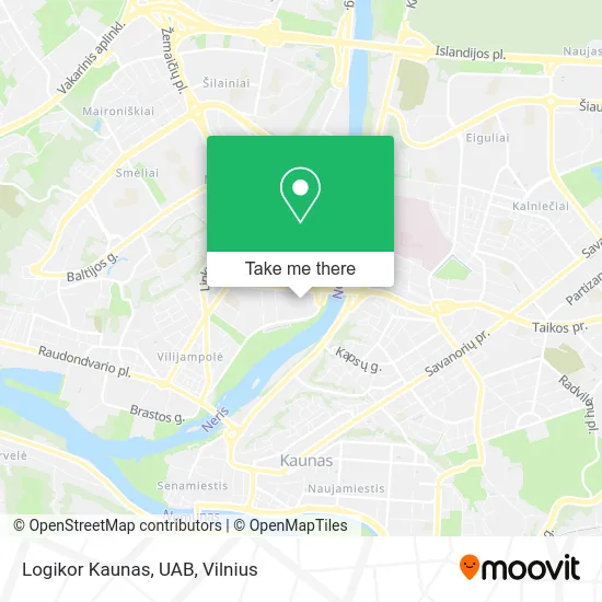 Карта Logikor Kaunas, UAB