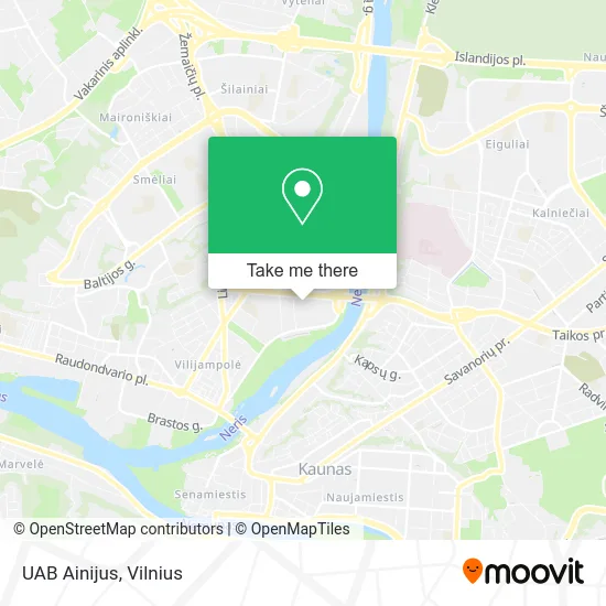 Карта UAB Ainijus