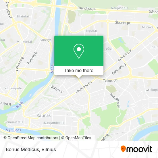 Карта Bonus Medicus