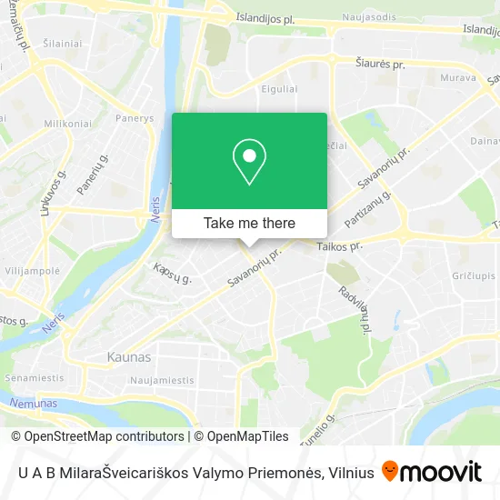 Карта U A B MilaraŠveicariškos Valymo Priemonės