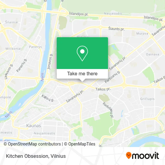 Карта Kitchen Obsession