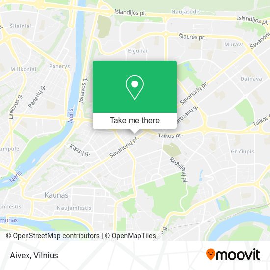 Карта Aivex
