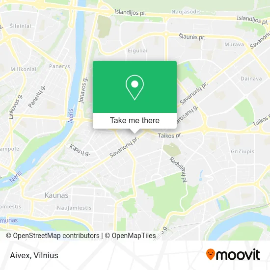 Карта Aivex