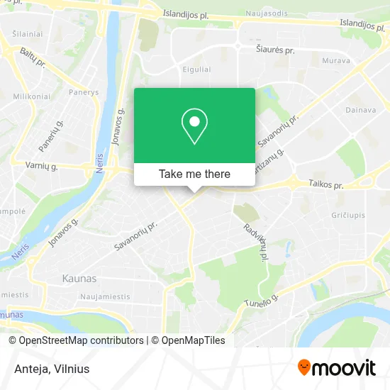 Anteja map