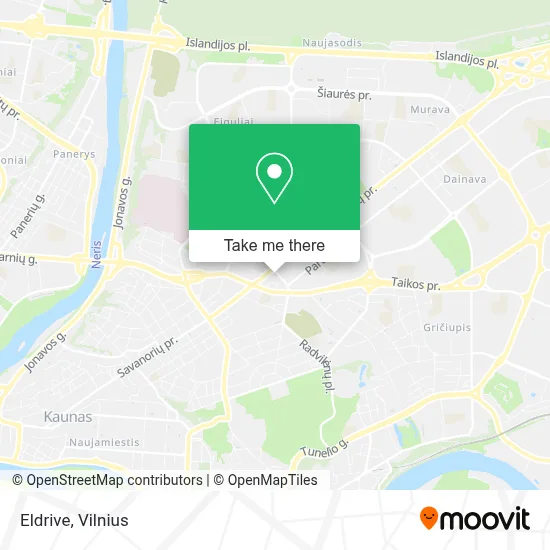 Eldrive map