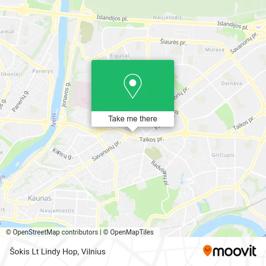 Карта Šokis Lt Lindy Hop