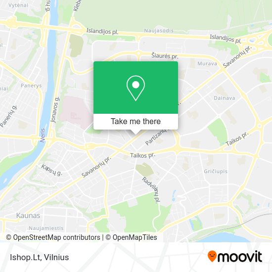 Карта Ishop.Lt