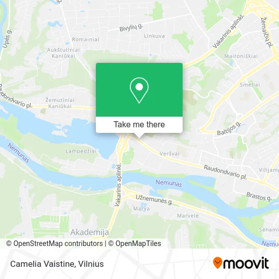 Карта Camelia Vaistine