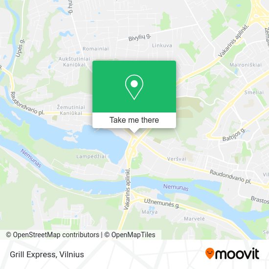 Карта Grill Express