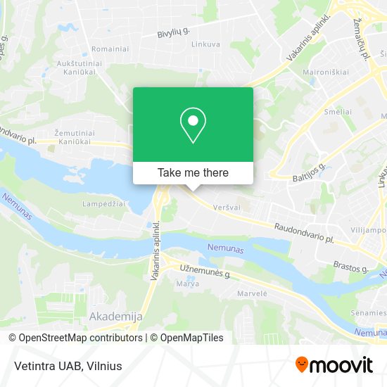 Карта Vetintra UAB