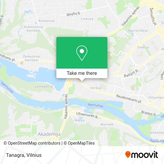 Карта Tanagra