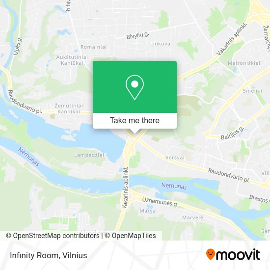 Карта Infinity Room