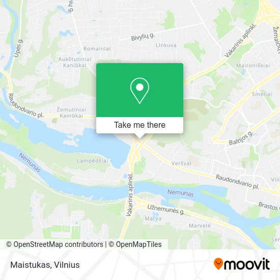 Карта Maistukas