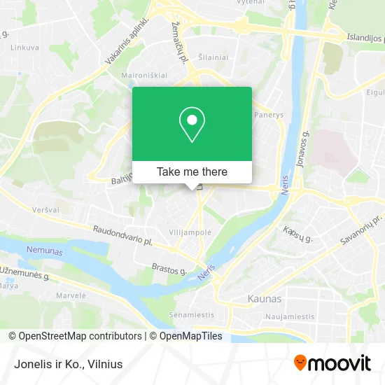 Карта Jonelis ir Ko.