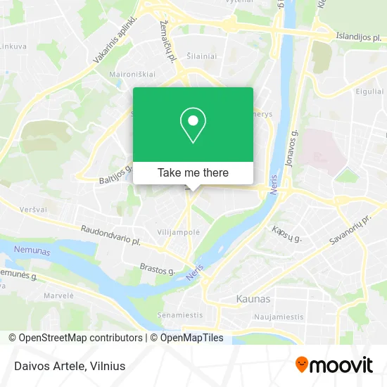 Карта Daivos Artele