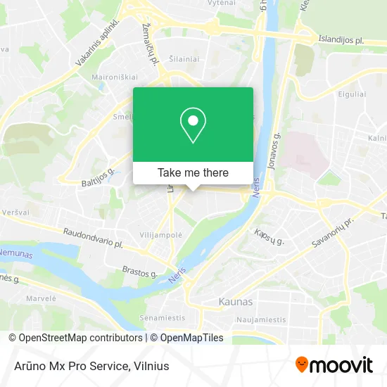 Карта Arūno Mx Pro Service