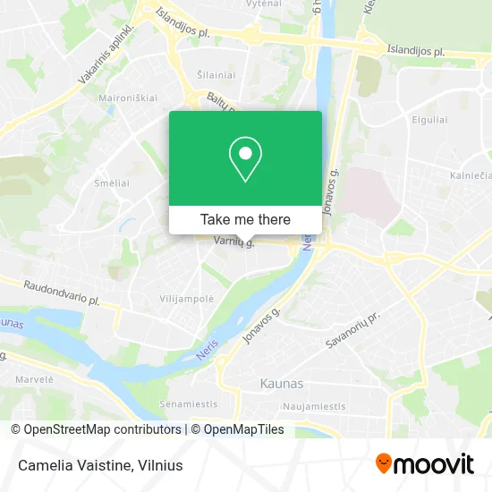 Camelia Vaistine map