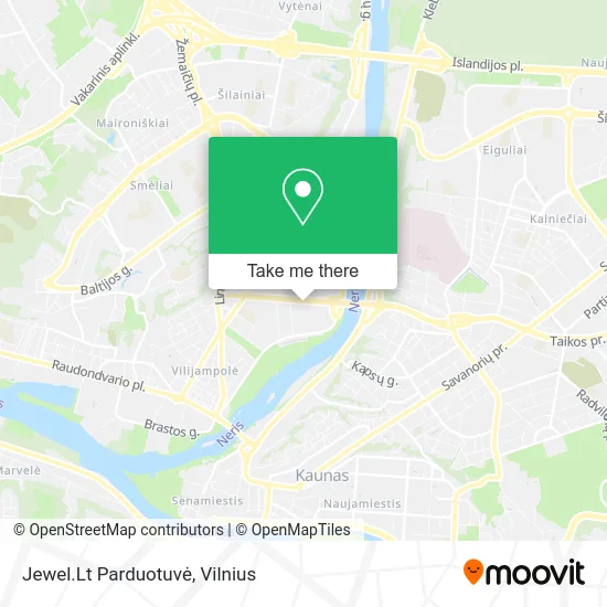 Карта Jewel.Lt Parduotuvė