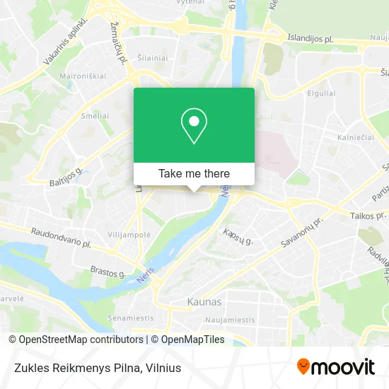 Карта Zukles Reikmenys Pilna