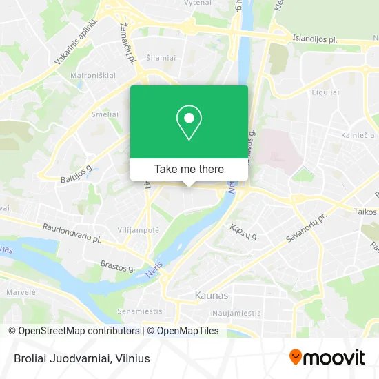 Карта Broliai Juodvarniai